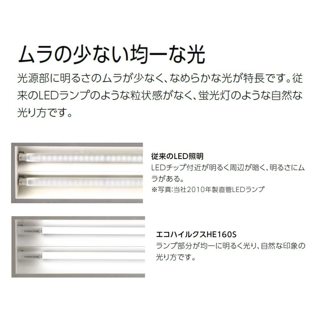 Amazon | アイリスオーヤマ 直管LEDランプ ECOHiLUX HE160S LDG32T・WW